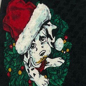 Addiction by‎ Bolero Christmas Dalmatian Neck Tie Festive Holiday Novelty 58"x4"